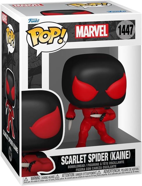 FUNKO POP MARVEL: SPIDER-MAN - VINYL FIGURE 1447 SCARLET SPIDER (KAINE) 9CM