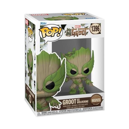 FUNKO POP MARVEL: WE ARE GROOT - VINYL FIGURE 1396 WOLVERINE 9CM
