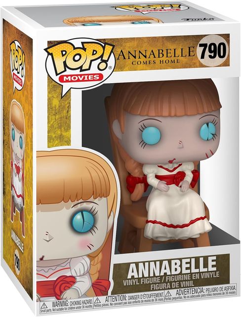 FUNKO POP MOVIES:ANNABELLE - VINYL FIGURE 790 ANNABELLE IN CHAIR 9CM