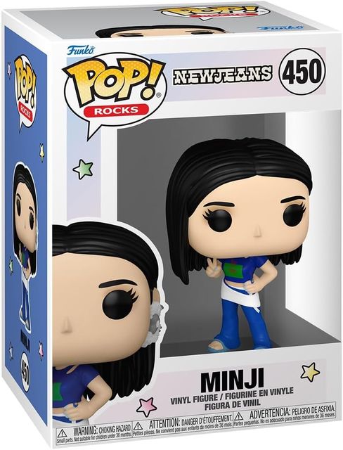 FUNKO POP MUSIC: NEW JEANS - VINYL FIGURE 450 MINJI 9CM