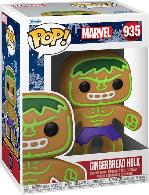 FUNKO POP Marvel Gingerbread Hulk*