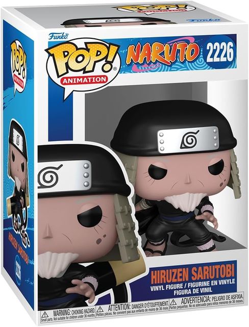FUNKO POP NARUTO CLASSIC S2 - VINYL FIGURE 2226 HIRUZEN 9CM