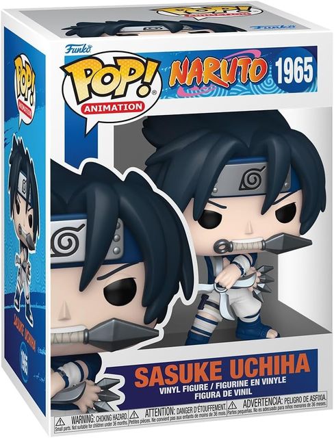 FUNKO POP NARUTO SHIPPUDEN - VINYL FIGURE 1965 SASUKE 9CM