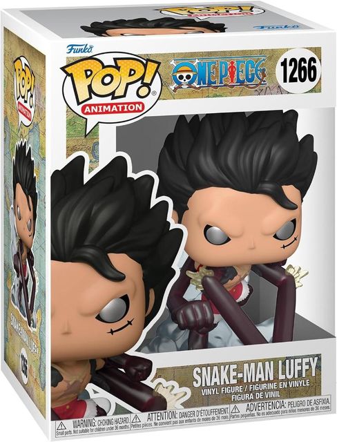 FUNKO POP ONE PIECE - VINYL FIGURE 1266 SNAKE-MAN LUFFY 9CM