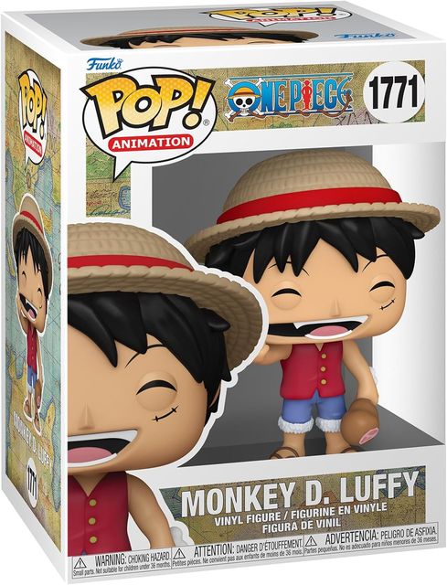 FUNKO POP ONE PIECE - VINYL FIGURE 1771 LUFFY (REFRESH) 9CM