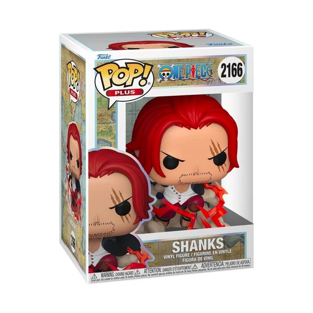 FUNKO POP ONE PIECE - VINYL FIGURE 2166 SHANKS 9CM
