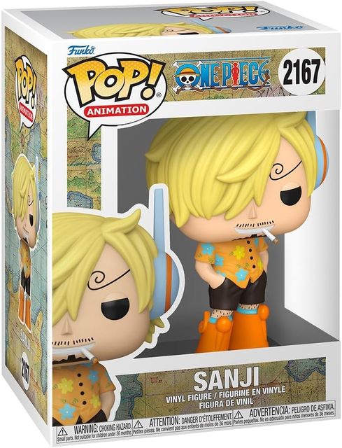 FUNKO POP ONE PIECE - VINYL FIGURE 2167 SANJI (EGGHEAD) 9CM