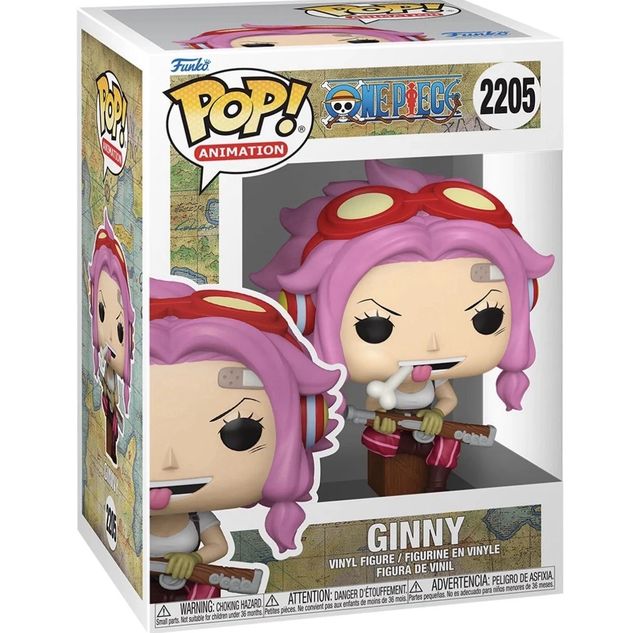 FUNKO POP ONE PIECE - VINYL FIGURE 2205 GINNY 9CM