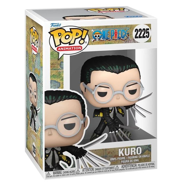 FUNKO POP ONE PIECE S14 - VINYL FIGURE 2225 KURO 9CM