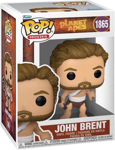 FUNKO POP PLANETS OF THE APES - VINYL FIGURE 1865 JOHN BRENT 9CM