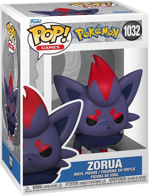 FUNKO POP POKEMON - VINYL FIGURE 1032 ZORUA 9CM
