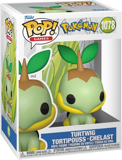 FUNKO POP POKEMON - VINYL FIGURE 1078 TURTWIG 9CM