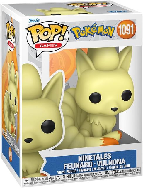 FUNKO POP POKEMON - VINYL FIGURE 1091 NINETALES 9CM