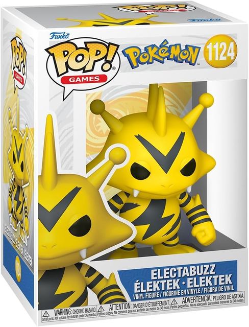 FUNKO POP POKEMON - VINYL FIGURE 1124 ELECTABUZZ 9CM