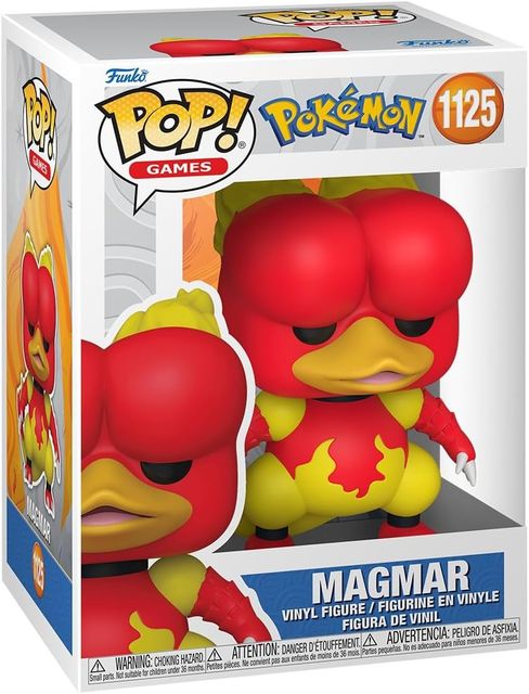 FUNKO POP POKEMON - VINYL FIGURE 1125 MAGMAR 9CM