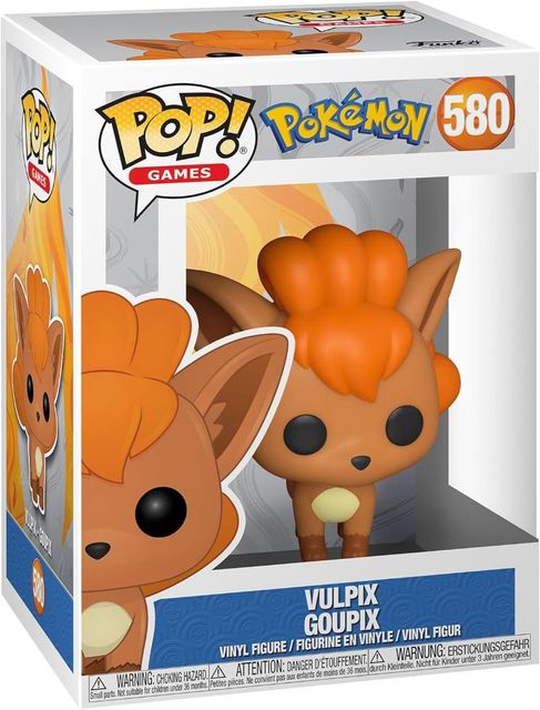 FUNKO POP POKEMON - VINYL FIGURE 580 VULPIX 9CM
