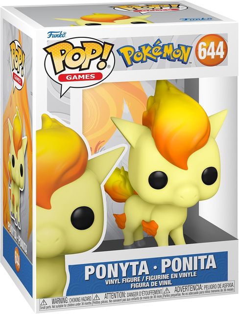 FUNKO POP POKEMON - VINYL FIGURE 644 PONYTA (EMEA) 9CM