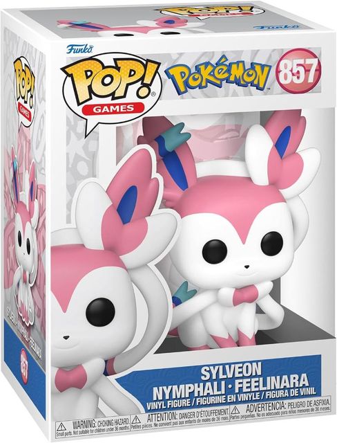 FUNKO POP POKEMON - VINYL FIGURE 857 SYLVEON (EMEA) 9CM