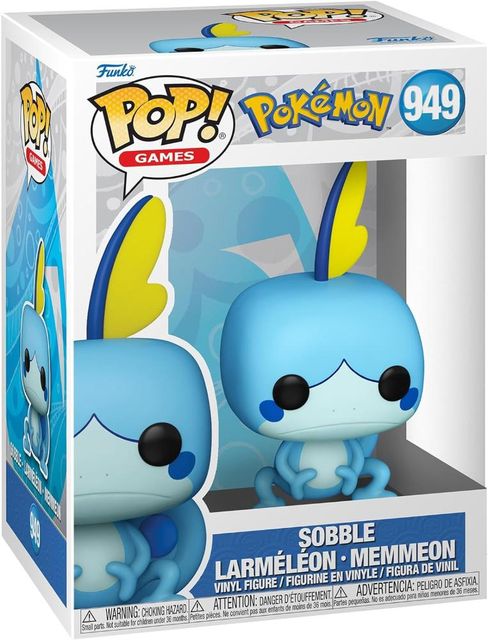 FUNKO POP POKEMON - VINYL FIGURE 949 SOBBLE (EMEA) 9CM 31/01/24