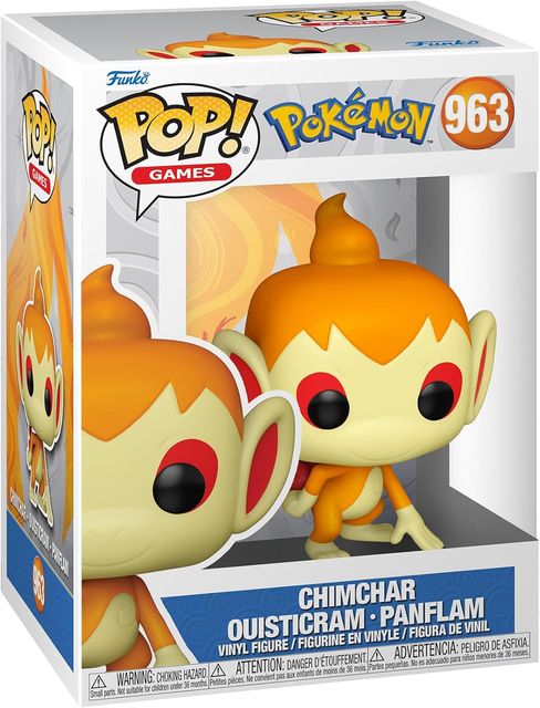 FUNKO POP POKEMON - VINYL FIGURE 963 CHIMCHAR 9CM