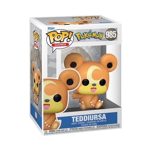 FUNKO POP POKEMON - VINYL FIGURE 985 TEDDIURSA (EMEA) 9CM