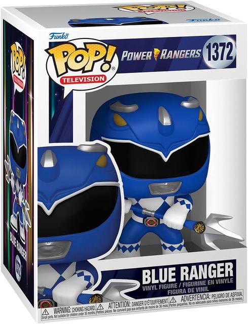 FUNKO POP POWER RANGERS: 30TH ANNIVERSARY - VINYL FIGURE 1372 BLUE RANGER 9CM*