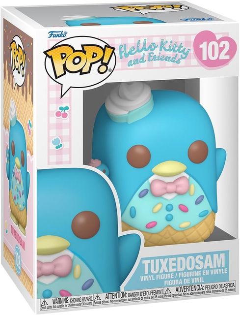FUNKO POP SANRIO:HELLO KITTY (ICE CREAM) - VINYL FIGURE 102 TUXEDOSAM 9CM