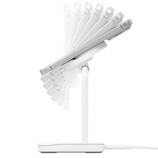 Cygnett Base di ricarica 2 in 1 ChargeBase Qi2 per iPhone e AirPods - Bianco