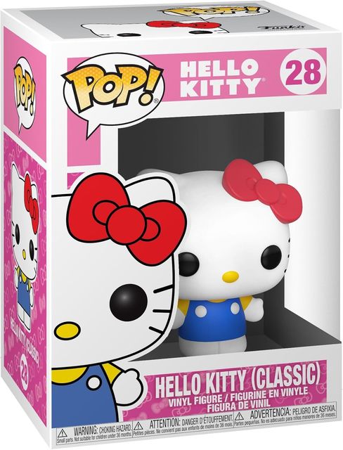 FUNKO POP SANRIO:HELLO KITTY S2 - VINYL FIGURE 28 HELLO KITTY CLASSIC 9CM