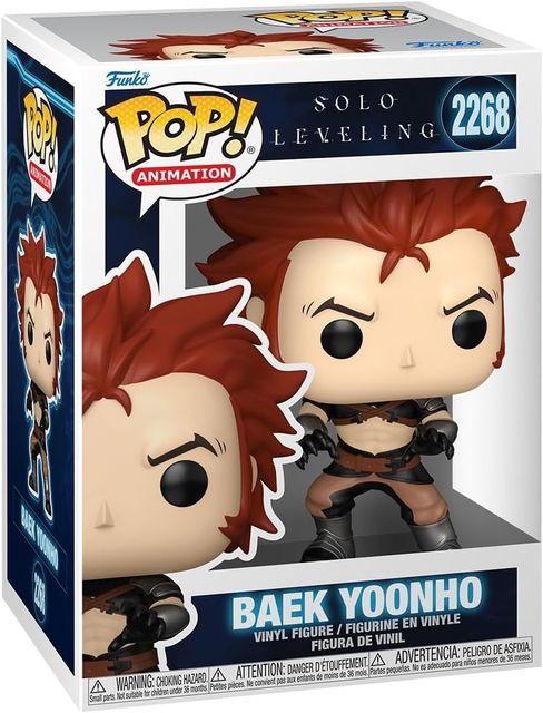 FUNKO POP SOLO LEVELING S2 - VINYL FIGURE 2268 BAEK YOONHO 9CM