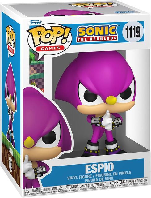 FUNKO POP SONIC THE HEDGEHOG - POP FUNKO VINYL FIGURE 1119 ESPIO THE CHAMELEON …
