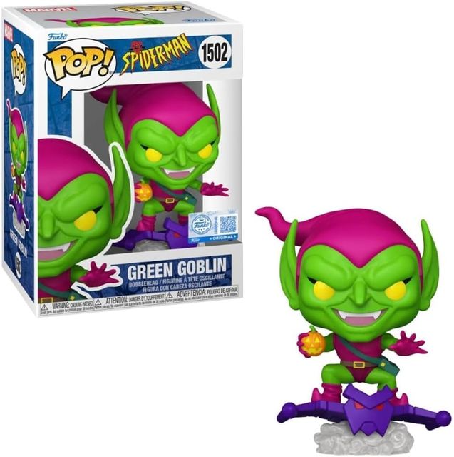 FUNKO POP SPIDER-MAN - VINYL FIGURE 1502 GREEN GOBLIN 9CM Special Edition EXM