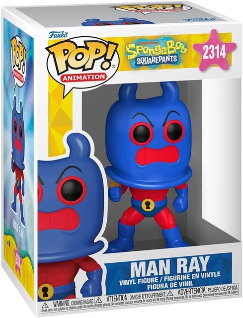 FUNKO POP SPONGEBOB S5 - VINYL FIGURE 2314 MAN RAY 9CM 90364