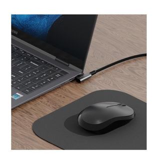 Cygnett Cavo Corazzato ad angolo retto da Usb-C a Usb-C 3.1 1m nero