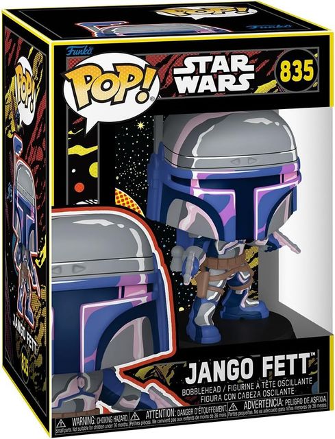 FUNKO POP STAR WARS - VINYL FIGURE 835 JANGO FETT (RETRO) 9CM