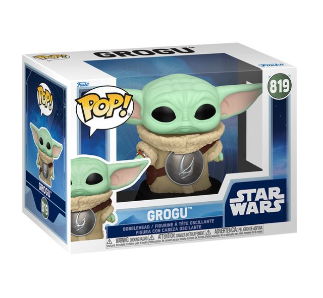 FUNKO POP STAR WARS: MANDALORIAN & GROGU (2026) - VINYL FIGURE 819 GROGU 9CM 31…