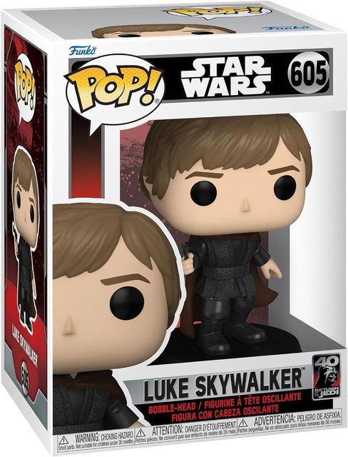 FUNKO POP STAR WARS: RETURN OF THE JEDI 40TH ANNIVERSARY - VINYL FIGURE 605 LUK…
