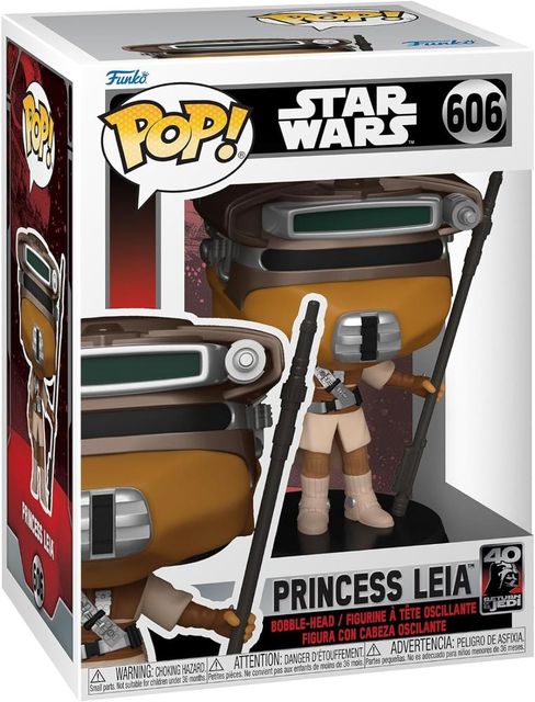 FUNKO POP STAR WARS: RETURN OF THE JEDI 40TH ANNIVERSARY - VINYL FIGURE 606 LEI…