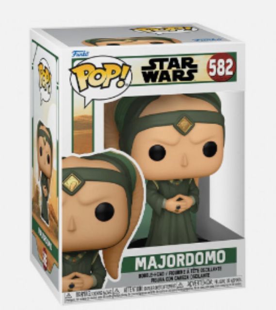 FUNKO POP STAR WARS: THE BOOK OF BOBA FETT - VINYL FIGURE 582 MAJORDOMO 9CM*
