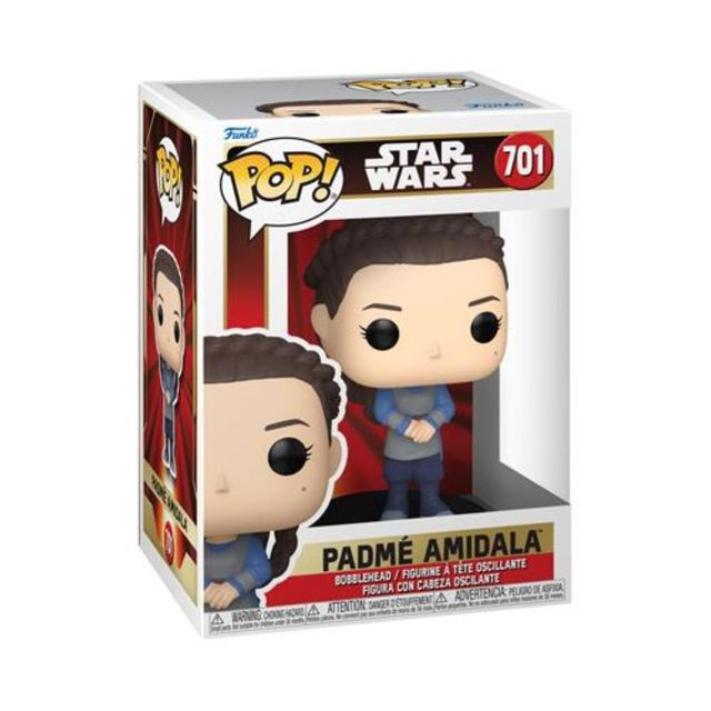 FUNKO POP STAR WARS: THE PHANTOM MENACE - VINYL FIGURE 701 PADME (TATOOINE) 9CM