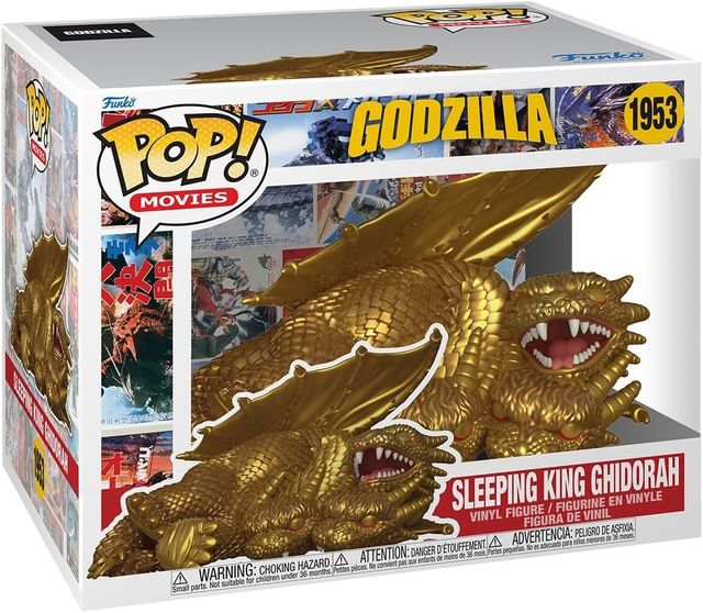 FUNKO POP SUPER GODZILLA - VINYL FIGURE 1953 SLEEPING KING GHIDORAH 15CM