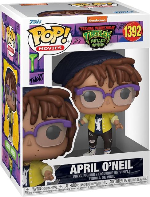 FUNKO POP TEENAGE MUTANT NINJA TURTLES - VINYL FIGURE 1392 APRIL O' NEAL 9CM
