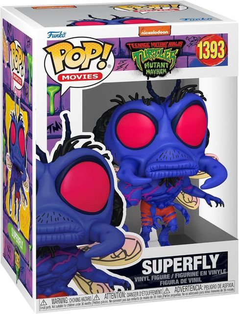 FUNKO POP TEENAGE MUTANT NINJA TURTLES - VINYL FIGURE 1393 SUPERFLY 9CM