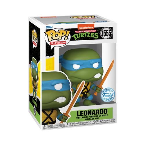 FUNKO POP TEENAGE MUTANT NINJA TURTLES RETRO - VINYL FIGURE 1555 LEONARDO REGUL…
