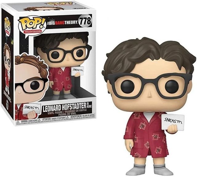 FUNKO POP THE BIG BANG THEORY VINYL FIGURE 778 LEONARD 9CM