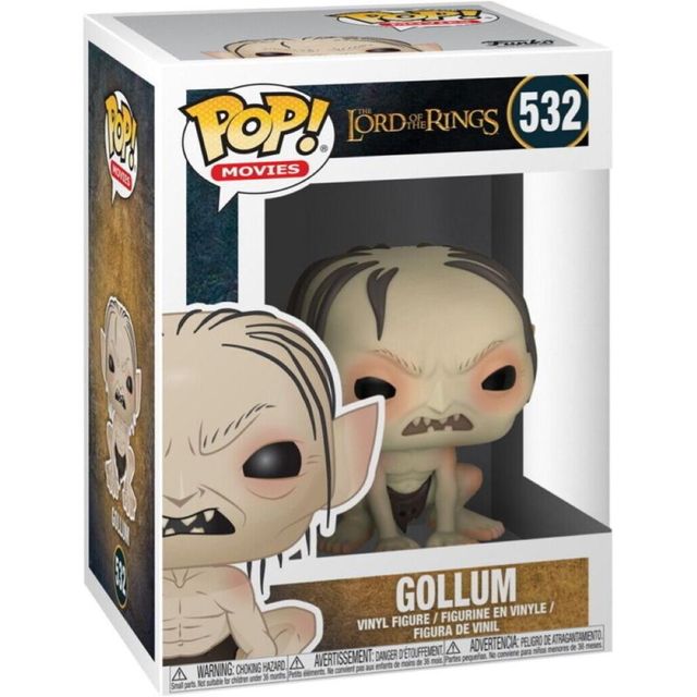 FUNKO POP THE LORD OF THE RINGS - VINYL FIGURE 532 GOLLUM 9CM