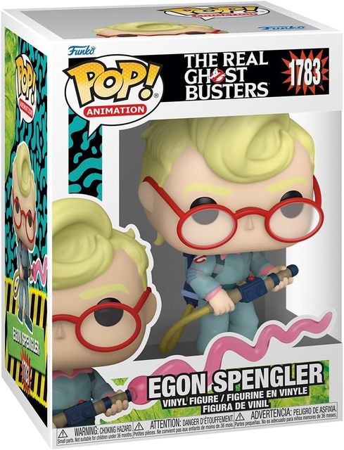 FUNKO POP THE REAL GHOSTBUSTERS - VINYL FIGURE 1783 EGON SPENGLER 9CM