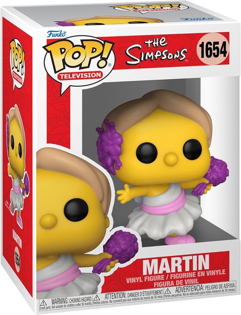 FUNKO POP THE SIMPSONS - VINYL FIGURE 1654 MARTIN AS CALLIOPE 9CM 30/11/24