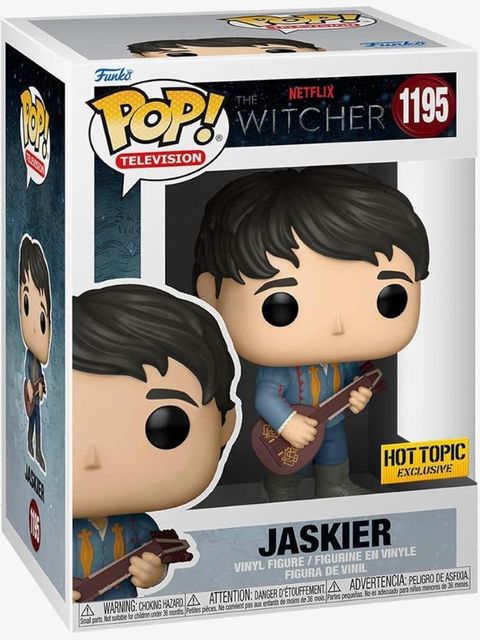FUNKO POP THE WITCHER - VINYL FIGURE 1195 JASKIER (GREEN OUTFIT) 9CM*