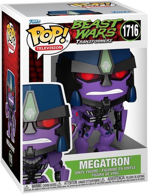 FUNKO POP TRANSFORMERS - VINYL FIGURE 1716 MEGATRON 9CM